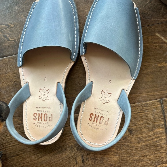 Classic Pons Avarcas in French Blue - Picture 1 of 4